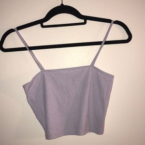 light purple tank top